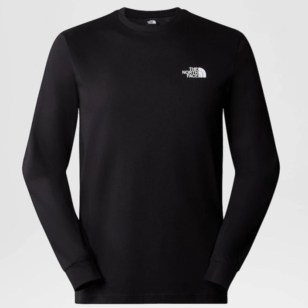 THE NORTH FACE MEN REDBOX BLACK SWEATSHIRT